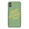 happy st patrick's day iPhoneX