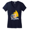 we'll show him Women's V-Neck T-Shirt