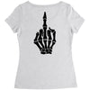 Flipping Someone Off Women's Triblend Scoop T-shirt
