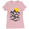mountain ink Ladies Fitted T-Shirt