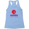 stylish retro hawaiian airlines Racerback Tank