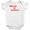 world in motion england italia 90 world cup football retro Baby Bodysuit