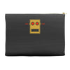 lmfao robot head Accessory Pouches