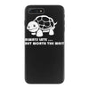 always late worth wait funny turtle tee iPhone 7 Plus Case