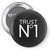 trust no Pin-back button