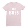 The Boss - The Real Boss Ladies Fitted T-Shirt