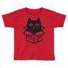 cats love boxes Toddler T-shirt