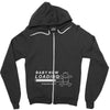 baby now loading funny ladies Zipper Hoodie