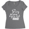 i'm sorry did i roll ... Women's Triblend Scoop T-shirt