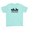 paddle faster i hear banjos t shirt funny humor deliverance nerd geek Youth Tee