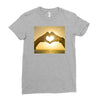 Heart Ladies Fitted T-Shirt