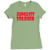 junglist soldier Ladies Fitted T-Shirt