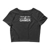 trust me i'm a gamer funny printed Crop Top