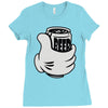 mickey beer Ladies Fitted T-Shirt
