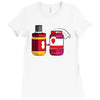 pb&amp;j wedding Ladies Fitted T-Shirt