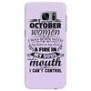 I Am An October Women Samsung Galaxy S7 Edge