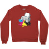 puker printer Crewneck Sweatshirt