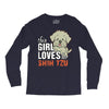 This Girl Loves Shih Tzu Long Sleeve Shirts