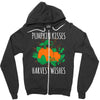pumpkin kisses Zipper Hoodie