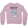 doctor who haynes manual critical dalek Crewneck Sweatshirt