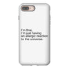 the oc allergic reaction iPhone 8 Plus
