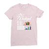my weekend is all booked Ladies Fitted T-Shirt