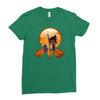 jakku sunset Ladies Fitted T-Shirt