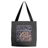 bring back pluto Tote Bags