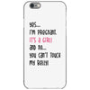 Yes...I'm Pregnant.It's a Girl! And No...You Can't Touch My Belly! iPhone 6/6s Case