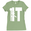 fuck it Ladies Fitted T-Shirt
