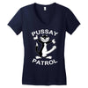 pussay patrol Women's V-Neck T-Shirt