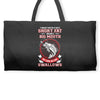 Funny fishing Weekender Totes