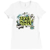 zuul house rock Ladies Fitted T-Shirt