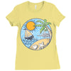 summer ornament Ladies Fitted T-Shirt