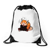 red fox 5 Drawstring Bags