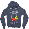 refill required Zipper Hoodie