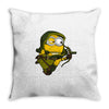 minion archman Throw Pillow