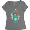 aquatic adventurer Women's Triblend Scoop T-shirt