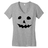 halloween jack o lantern Women's V-Neck T-Shirt