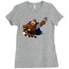 just a viking and his horse Ladies Fitted T-Shirt