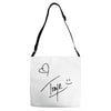 troye sivan signature Adjustable Strap Totes