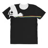 unicorn scooting on the floor All Over Women's T-shirt