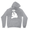 cartoon hands holding diamond Hoodie
