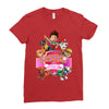 paw patrol birthday girl sister Ladies Fitted T-Shirt