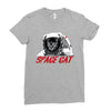 space cat's Ladies Fitted T-Shirt
