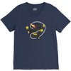 shiny V-Neck Tee