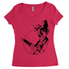 eva 01 Women's Triblend Scoop T-shirt