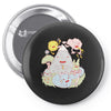 roughin' it Pin-back button