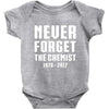 Never Forget The Chemist Baby Onesie