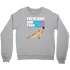 frenchies and yoga Crewneck Sweatshirt
